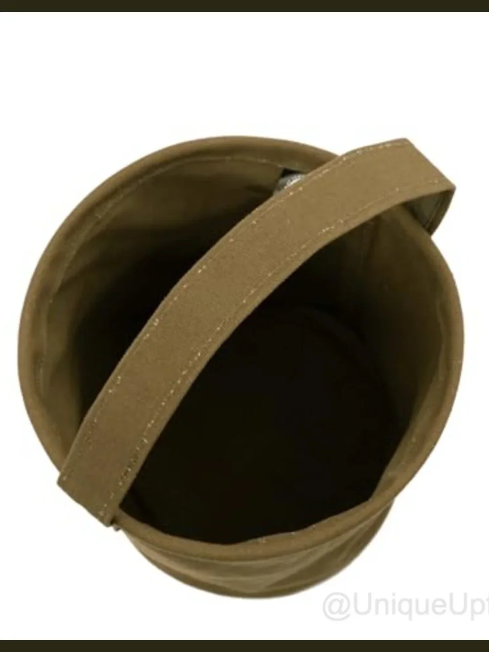 Canvas Water Bucket Collapsible Camping Hiking Portable
